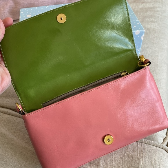 Kate Spade Susanna with Adjustable Straps Katy Bag Pink and Green - Picture 9 of 14